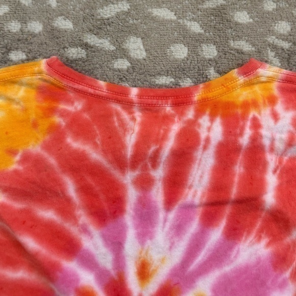 Revolve‎ Festival Tie Dye Crop Tee Top Size Small - Picture 11 of 12